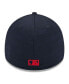 Фото #4 товара Men's Navy Atlanta Braves 2024 Clubhouse 39THIRTY Flex Fit Hat