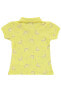 Kız Bebek Tişört 6-18 Ay Açık Sarı