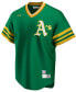 Фото #3 товара Men's Reggie Jackson Kelly Green Oakland Athletics Road Cooperstown Collection Player Jersey