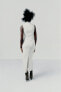 Фото #11 товара Платье миди со сборками без рукавов ZARA