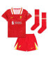 Preschool Red Liverpool 2024/25 Home Replica Stadium Kit Set