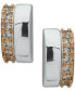 Фото #1 товара Серьги Anne Klein Crystal Bar Studs