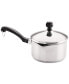 Фото #1 товара Classic Stainless Steel 1-Qt. Straining Saucepan & Lid