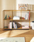 Children’s horizontal metal shelving unit