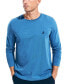 ფოტო #1 პროდუქტის Men's J-Class Logo Classic-Fit Crew Long-Sleeve T-Shirt