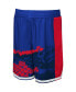 Big Boys Royal Philadelphia 76ers Fade Away Shorts