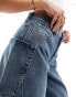 Фото #4 товара Free People barrel jeans in indigo blue