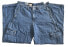 Levi's Premium Women's Baggy Cargo Straight Leg Jeans Blue Size 31 x 30 New