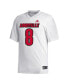 Фото #3 товара Men's #8 White Louisville Cardinals Alumni Replica Jersey