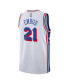 Фото #2 товара Men's and Women's Joel Embiid White Philadelphia 76ers Swingman Jersey - Association Edition