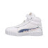 Фото #6 товара Puma Carina 2.0 Mid Colorblock Ac Slip On Toddler Girls White Sneakers Casual S