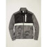 Фото #1 товара Bonobos Fielder Track Jacket Men's Large Smoke Gray Full-Zip Long Sleeve Pockets