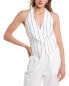 Фото #1 товара Nicholas Aurelia Asymmetrical Linen Vest Women's