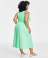 Фото #2 товара Trendy Plus Size Tank Midi Dress, Created for Macy's