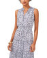 ფოტო #3 პროდუქტის Women's Sleeveless Tie V-Neck Maxi Dress
