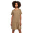 URBAN CLASSICS Valance Short Sleeve Short Dress