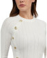 Фото #3 товара Women's Long Sleeve Top with Snap Buttons