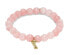 Mineral bead bracelet with rose gold JF04329710