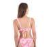 HURLEY Flower Scrunch Max Soft Strap Bikini Top