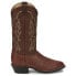 Фото #1 товара Tony Lama Tiberius Ostrich Round Toe Cowboy Mens Brown Casual Boots O6081