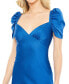 ფოტო #3 პროდუქტის Women's Ieena Charmeuse Cap Sleeve Empire Waist Gown