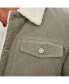 Clothing Men's Corduroy and Sherpa Trucker Jacket