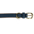 KENTUCKY Vegan Leather Leash Navy / Beige, 250 cm - фото #3