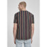 URBAN CLASSICS Printed Oversized Retro Stripe T-shirt