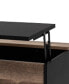 Jensen Modern and Contemporary Wood Lift Top Coffee Table with Storage Compartment