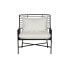 Фото #5 товара Кресло мягкое Home ESPRIT Белый Чёрный Металл 70 x 68 x 79 см.