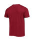 Men's Burgundy Washington Commanders Wordmark Imprint Super Rival T-shirt