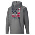 Фото #2 товара Puma Ftblcore Fan Fleece Pullover Hoodie Mens Grey Casual Outerwear 77009305