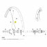 MAVIC Kit 12 Rear Ksyrium SL DS Spokes