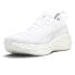 Фото #2 товара Puma Foreverrun Nitro Knit Running Mens White Sneakers Athletic Shoes 37913905