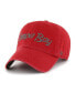 ფოტო #3 პროდუქტის Men's '47 Red Tampa Bay Buccaneers Crosstown Clean Up Adjustable Hat