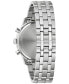 Men's Chronograph Classic Sutton Stainless Steel Bracelet Watch 41mm