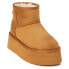 Фото #2 товара BEACH by Matisse Keystone Platform Pull On Booties Womens Brown Casual Boots KEY