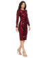 ფოტო #3 პროდუქტის Women's Emmalyn Sequined Cocktail Dress