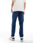 Фото #3 товара ONLY & SONS Tye loose tapered fit jeans in dark blue wash