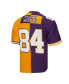 Men's Randy Moss Purple and Gold Minnesota Vikings 1998 Split Legacy Replica Jersey