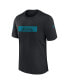 Men's Black Jacksonville Jaguars Sideline Player Performance T-Shirt Черный, 2XL - фото #3