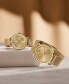 ფოტო #4 პროდუქტის Men's Bold Evolution 2.0 Swiss Quartz Ionic Plated Light Gold-Tone 2 Steel Watch 40mm