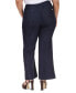 Plus Size High-Rise Flare-Leg Jeans