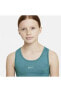 Фото #2 товара Yoga Dri-Fit Tank Çocuk Yeşil Kolsuz T-Shirt DQ8922-379