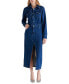 Women's Dakoda Denim Maxi Shirtdress средний синий, 6 - фото #1