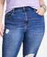 Фото #5 товара Trendy Plus Size 721 High-Rise Skinny Jeans