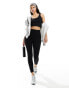 Фото #3 товара ASOS 4505 Icon seamless rib gym legging in black