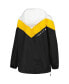 ფოტო #4 პროდუქტის Women's Black, Gold Boston Bruins Staci Half-Zip Windbreaker Jacket