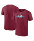 Men's Burgundy Colorado Avalanche Authentic Pro Secondary Replen T-shirt Бордовый, L - фото #1