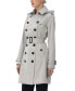 ფოტო #9 პროდუქტის Women's Adley Water Resistant Hooded Trench Coat